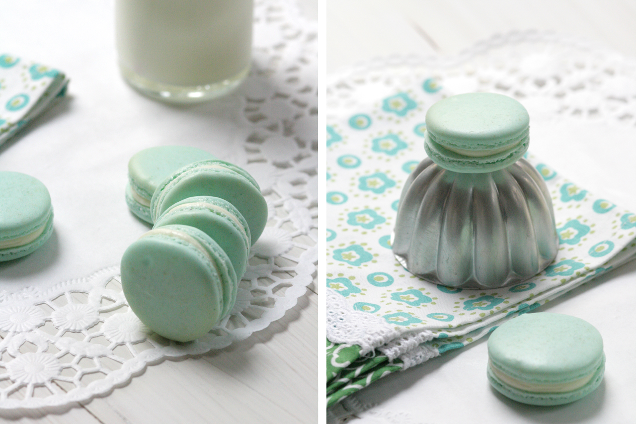 Pastel Macaron Close Up